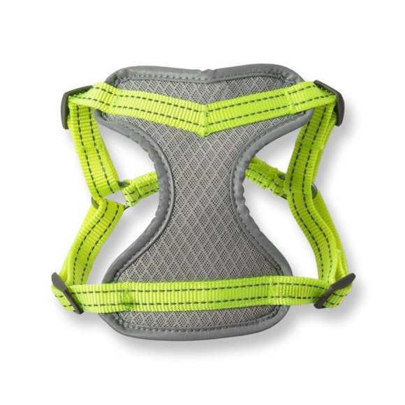 Standard Mesh Comfort Dog Harness - Grey/Neon - S - Boots & Barkley. - Picture 2 of 7